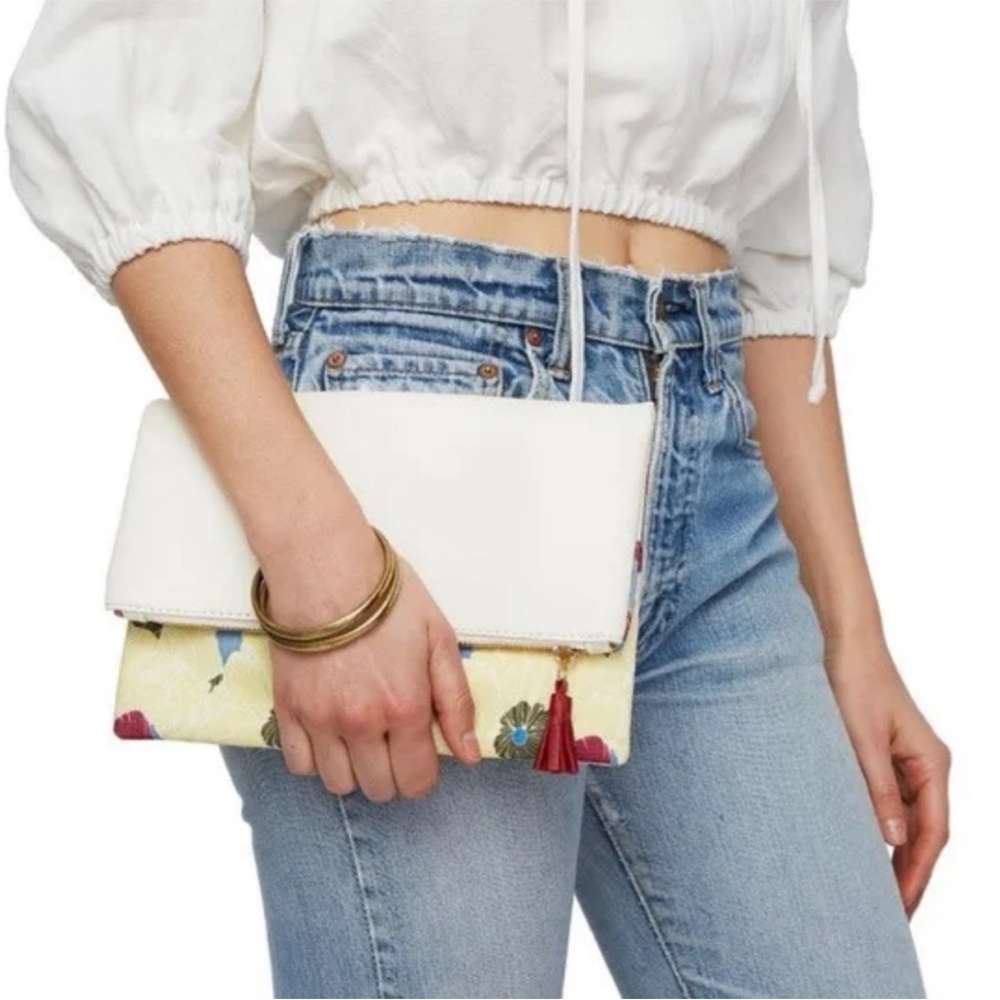 Never used Rachel Pally reversible clutch Bloom